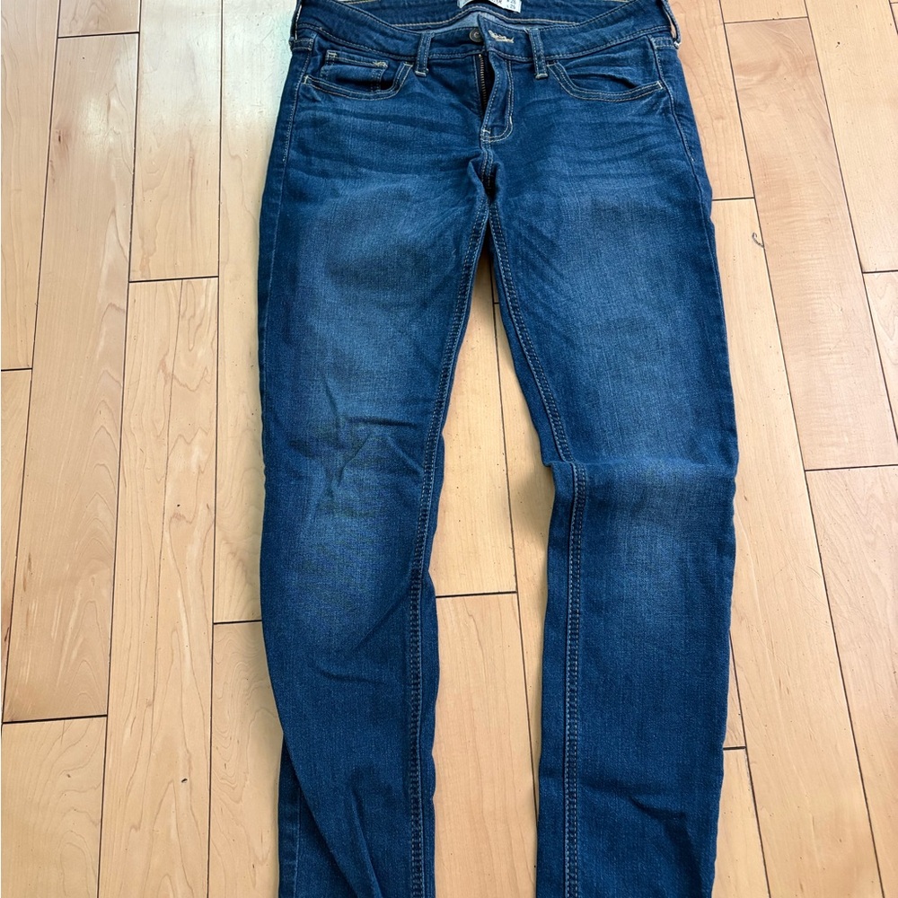 Hollister Dark Blue Skinny Jeans